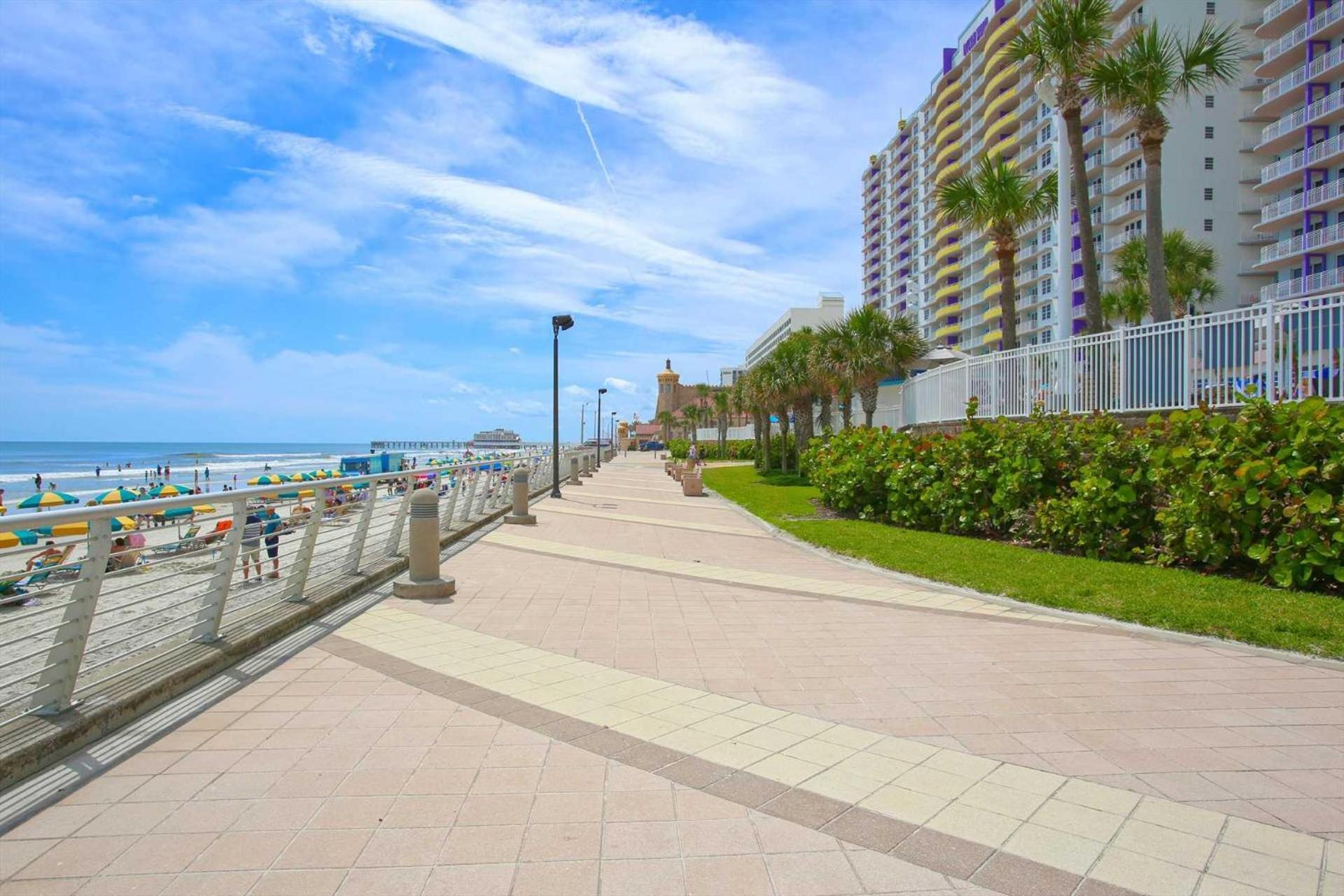 Luxury 14Th Floor 1 Bedroom Condo Direct Oceanfront Wyndham Ocean Walk Resort Daytona Beach | 1403 Exterior photo