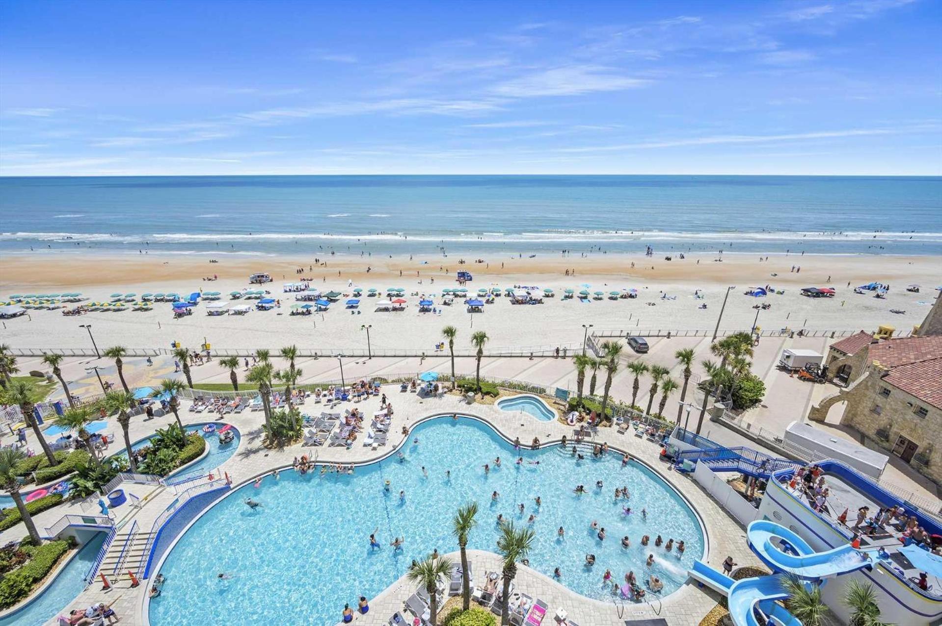 Luxury 14Th Floor 1 Bedroom Condo Direct Oceanfront Wyndham Ocean Walk Resort Daytona Beach | 1403 Exterior photo