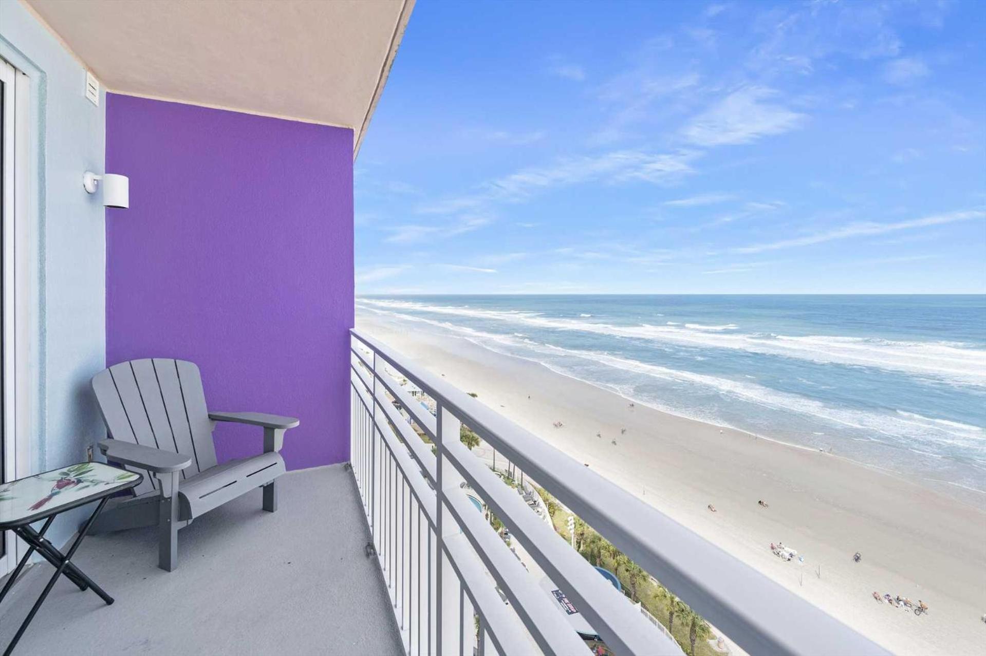 Luxury 14Th Floor 1 Bedroom Condo Direct Oceanfront Wyndham Ocean Walk Resort Daytona Beach | 1403 Exterior photo