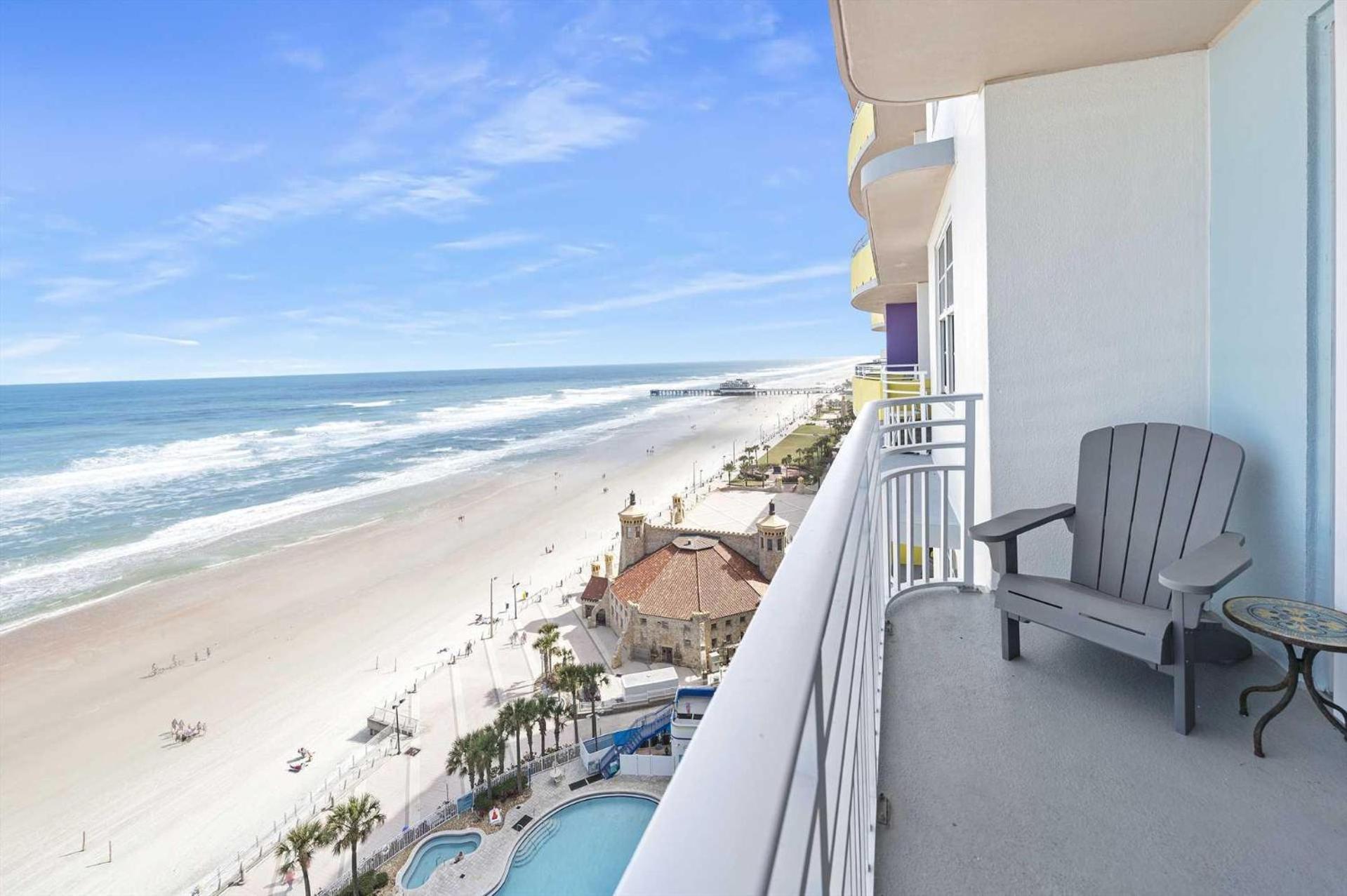 Luxury 14Th Floor 1 Bedroom Condo Direct Oceanfront Wyndham Ocean Walk Resort Daytona Beach | 1403 Exterior photo